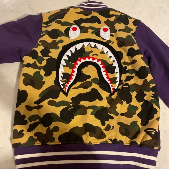 BAPE Shark Varsity Jacket - Picture 11 of 14